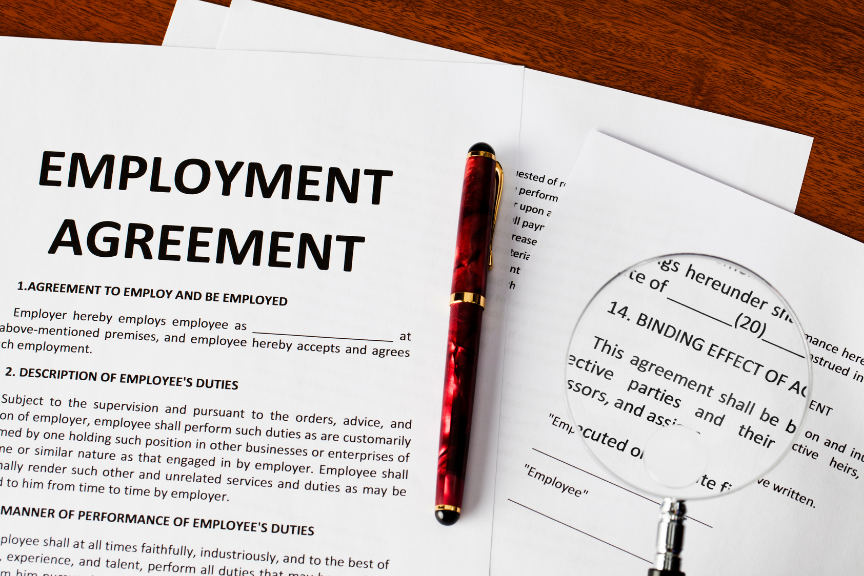 When is an employer-employee relationship established?