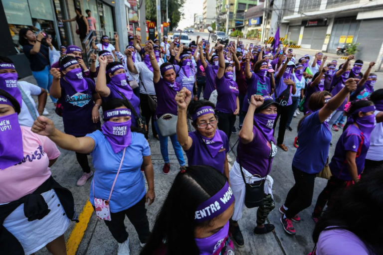 Protest for Women's Rights.