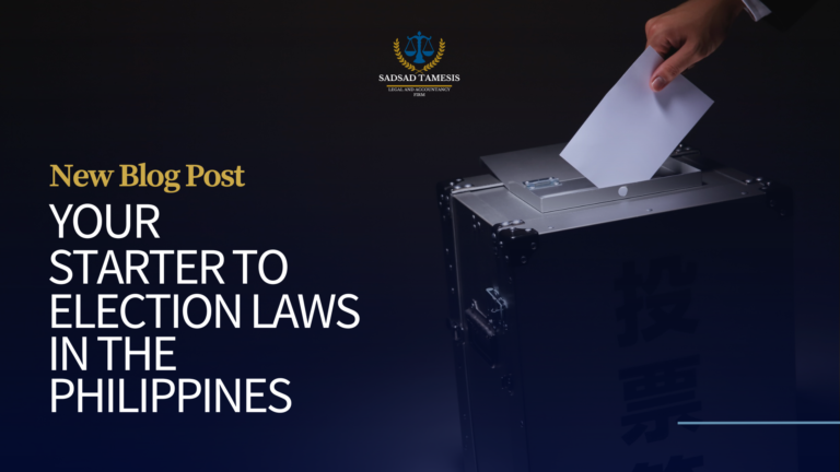 Your Starter to Election Laws in the Philippines